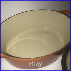 Le Creuset Enameled Cast Iron Signature Oval Dutch Oven, 3.5 qt. Flame msrp $400