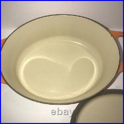 Le Creuset Enameled Cast Iron Signature Oval Dutch Oven, 3.5 qt. Flame msrp $400