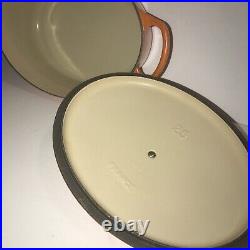 Le Creuset Enameled Cast Iron Signature Oval Dutch Oven, 3.5 qt. Flame msrp $400