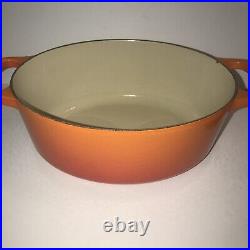 Le Creuset Enameled Cast Iron Signature Oval Dutch Oven, 3.5 qt. Flame msrp $400