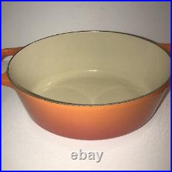 Le Creuset Enameled Cast Iron Signature Oval Dutch Oven, 3.5 qt. Flame msrp $400