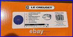 Le Creuset Signature Enameled Cast Iron Sauteuse Pan, 3.5 qt, Lapis Blue NIB