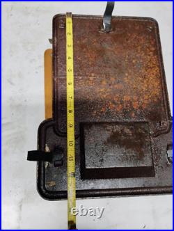 Little Eva Children's Cast Iron Toy Stove Oven Vintage Little Eva Children's Cast Iron Toy Stove Oven Vintage