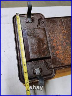 Little Eva Children's Cast Iron Toy Stove Oven Vintage Little Eva Children's Cast Iron Toy Stove Oven Vintage
