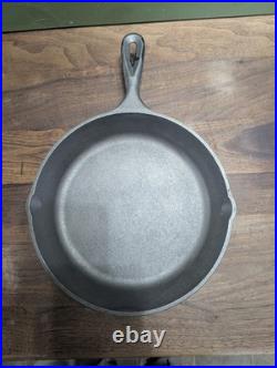 Lodge Advertiser Home Sweet Home Rare HTF Cast Iron Skillet