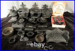 Lot Of Graycraft Cast Iron Stoves And Accessories Lot Includes Th (ezs002648)