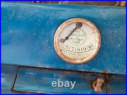 MOORE'S RARE AMERICAN VINTAGE ALL ORIGINAL Heating stove Blue