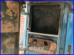 MOORE'S RARE AMERICAN VINTAGE ALL ORIGINAL Heating stove Blue