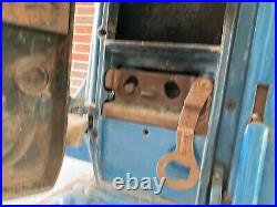 MOORE'S RARE AMERICAN VINTAGE ALL ORIGINAL Heating stove Blue