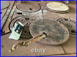 MOORE'S RARE AMERICAN VINTAGE ALL ORIGINAL Heating stove Blue