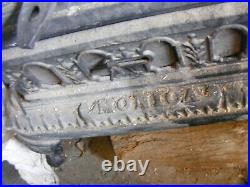 MORE PHOTOS ADDED Antique Pot Belly Stove cast iron about 48 tall pickup in CT