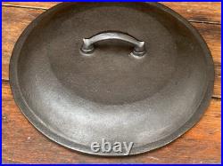 Martin Stove & Range #10 Hamburger Logo Cast Iron Dutch Oven