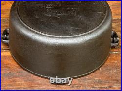 Martin Stove & Range #10 Hamburger Logo Cast Iron Dutch Oven