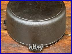 Martin Stove & Range #10 Hamburger Logo Cast Iron Dutch Oven