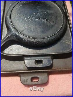 Martin Stove & Range Co Cast Iron Collection Skillet LID Griddle Toy Dutch Oven