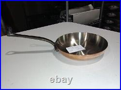 Mauviel M'150CI 1.5mm Copper Frying Pan With Cast Iron Handle, 7.9-In