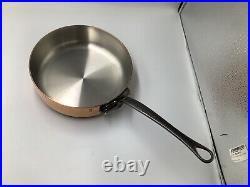 Mauviel M'Heritage M'200CI Copper Saute Pan With Cast Iron Handle, 3.3-Qt