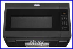 Maytag 30 Cast Iron Black Over-the-Range Microwave Oven MMV4207JK