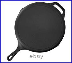 MegaChef 12 Pre-Seasoned Cast Iron Skillet withCast Iron