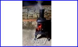 Mini cast iron stove, stove for camping, tent and caravan