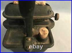 Myers Osborn Sad iron Heater /Kerosene Sad Iron Heater cast iron VERY OLD