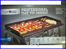 NEW Camp Chef Deluxe Griddle Covers 2 Burners On 2 Burner Stove Cast Iron