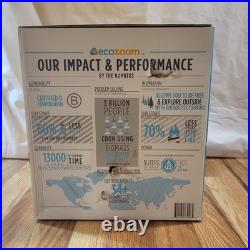 NEW EcoZoom Zoom Versa Portable Stove Cast Iron Top Camping Off Grid Power Out