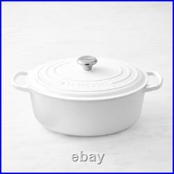 NEW Le Creuset Signature Enameled Cast Iron Oval Dutch Oven 8-Qt. All color