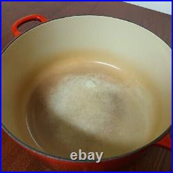 NO LID Le Creuset Dutch Oven #30 9 qt / 8.4 liters Red