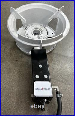 New Premium Cast Iron Propane Wok Burner LP Stove With Igniter 100,000 BTU