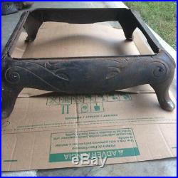 Nubian Hotblast Antique Cast Iron Parlor Pot Belly Wood Coal Stove Legs Parts