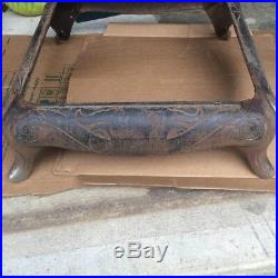 Nubian Hotblast Antique Cast Iron Parlor Pot Belly Wood Coal Stove Legs Parts
