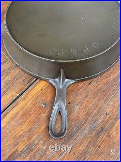 O. P. & Co. #10 Cast Iron Skillet