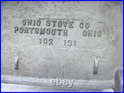 Ohio Stove Antique Vtg Wood Coal 102 Cast Iron Stove Door NOS 102-131