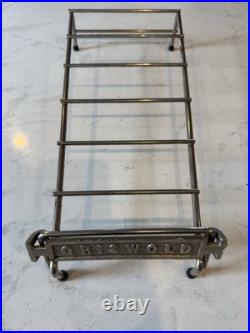 Original Authentic Griswold Cast Iron Skillet Display Rack Original Authentic Griswold Cast Iron Skillet Display Rack