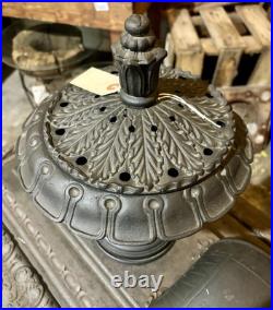 Ornate Victorian Wood Burning Stove, No. 4 Parlour Stove 1845, Cast Iron Ornate Victorian Wood Burning Stove, No. 4 Parlour Stove 1845, Cast Iron