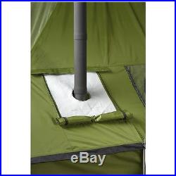 Outdoor Wood Stove Portable Camping Steel Tent Heat Camp Cooking Cast Iron Door