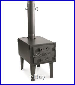Outdoor Woodstove Wood Burning Stove Fireplace Fire Small Pipe Burner Camp Heat