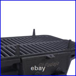 Oval Cast Iron Grill Portable Charcoal Tabletop Cast Iron Skillet Camping Stove Oval Cast Iron Grill Portable Charcoal Tabletop Cast Iron Skillet Camping Stove