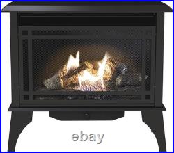 PH30DT 30,000 BTU 32 Intermediate Gas vent free stove, Black