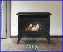 PH30DT 30,000 BTU 32 Intermediate Gas vent free stove, Black