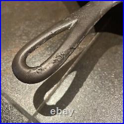 PRE-GRISWOLD ERIE #8 704 L CAST IRON SKILLET Vintage