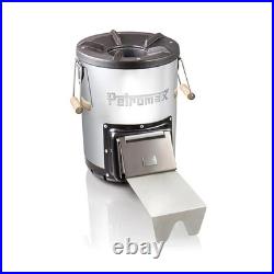 Petromax Rocket Compact Outdoor Stove with Cast Iron Cooking Surface, Camp Stove Petromax Rocket Compact Outdoor Stove with Cast Iron Cooking Surface, Camp Stove