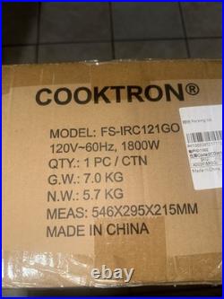 Portable Compact 2 Burner Induction Cooktop Electric Stove withSmokeless Cast Iron Portable Compact 2 Burner Induction Cooktop Electric Stove withSmokeless Cast Iron