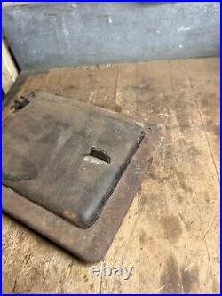 Portland Maine ME Stove FDY Co No 68 Ash Coal Clean Out Chimney Cast Iron Door