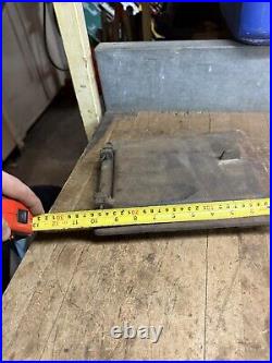Portland Maine ME Stove FDY Co No 68 Ash Coal Clean Out Chimney Cast Iron Door
