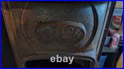 Potbelly Stove Vintage Antique Full Size Hutch