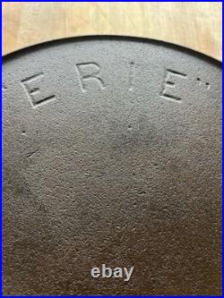 Pre Griswold Erie #11 First Series Cast Iron Skillet