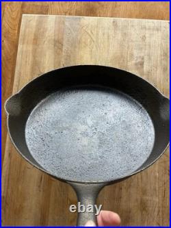 Pre Griswold Erie #11 First Series Cast Iron Skillet