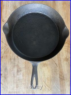 Pre Griswold Erie #11 First Series Cast Iron Skillet